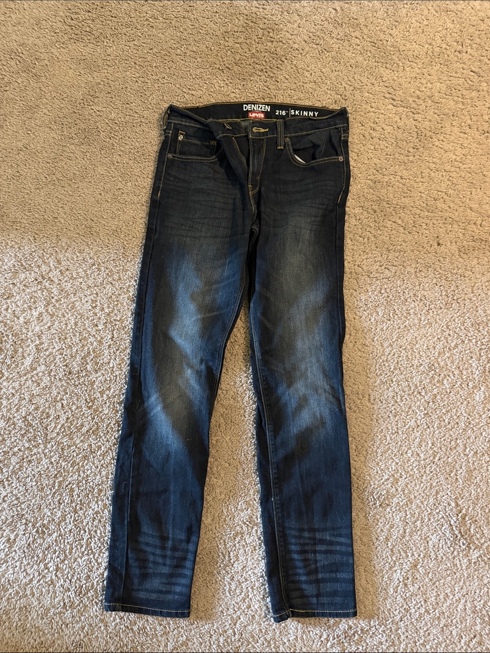 Denizen from Levi's Men's Dark Indigo Skinny Jeans
